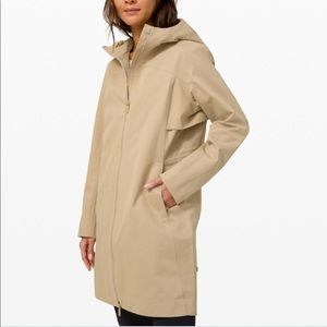 NWT lululemon Rain Rebel Jacket * Cotton